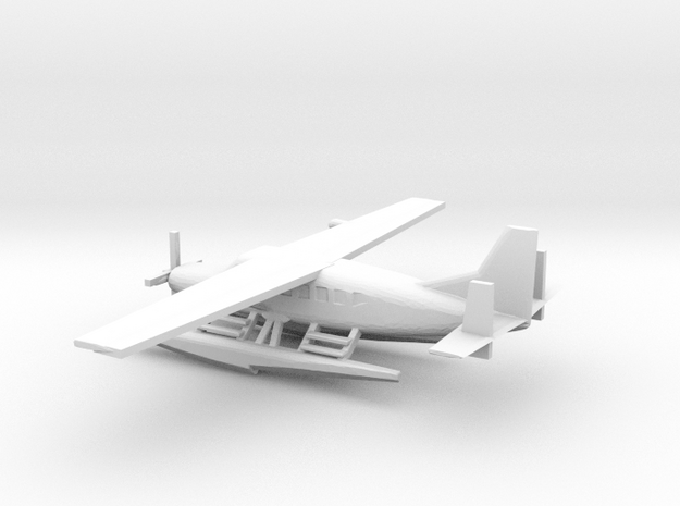 1/400 Scale Cessna 208 Float Plane in Tan Fine Detail Plastic