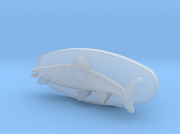 fish trophy 1:48 - O - scale in Smoothest Fine Detail Plastic
