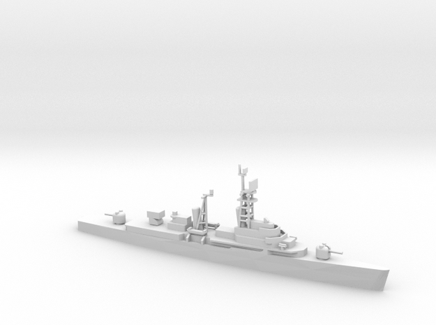 1/1800 Scale Forrest Sherman ASW Class Destroyer in Tan Fine Detail Plastic