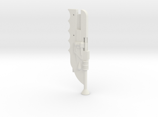 Sonic Beam Tool Version 2 in White Natural Versatile Plastic