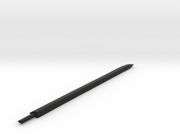 Larger Katana blade in Black Natural Versatile Plastic