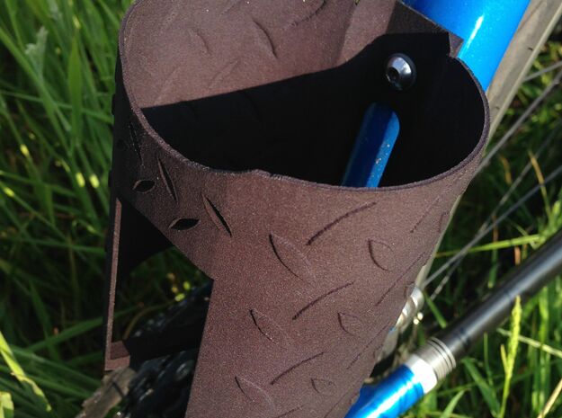 Bike botttle holder in Black Natural Versatile Plastic
