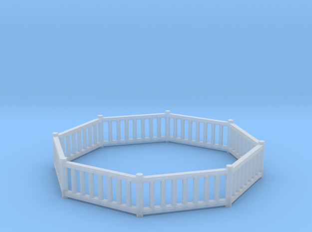 'N Scale' - Pier Bldg 1 - Railing