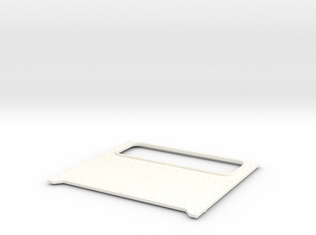 Daycab Panel for Italeri Peterbilt in White Processed Versatile Plastic