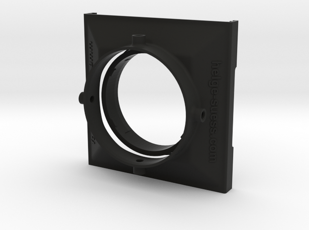 ZUIKO mFT 8mm f1.8 filterholder in Black Natural Versatile Plastic