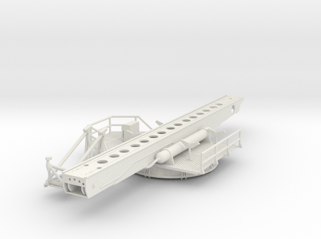 1/72 DKM Seaplane Catapult Set in White Natural Versatile Plastic