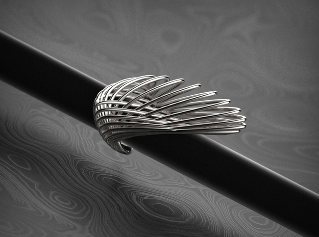 Liquid Tension* - Ring in Natural Silver