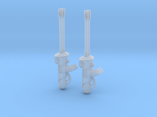 Mini Knight Autocannon Weapon 3D printed in Smooth Fine Detail Plastic