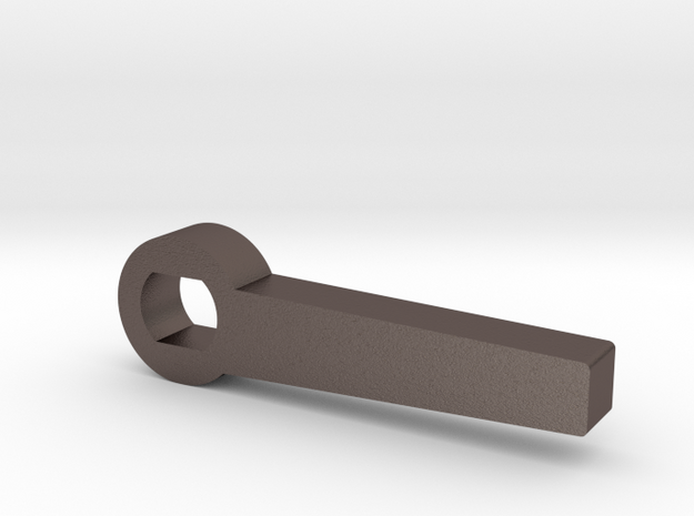 lct g3a3 safety lever part in Polished Bronzed-Silver Steel