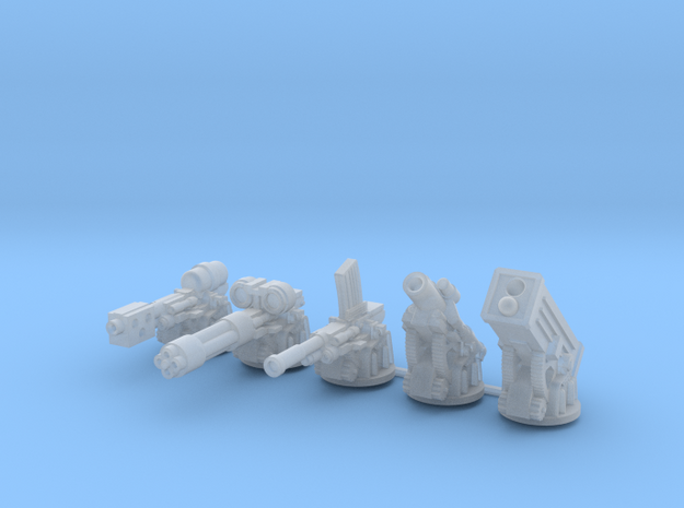 weapons for post apocalypse classic vehicles in Smooth Fine Detail Plastic