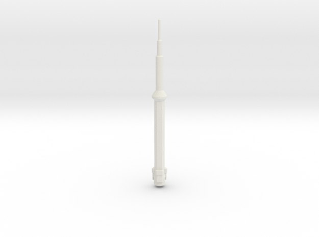 AntennaRedo in White Natural Versatile Plastic