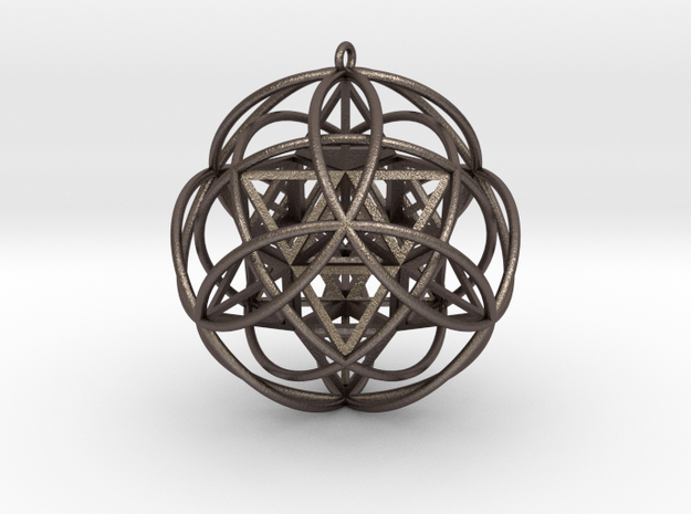Stellated Vector Equilibrium Pendant v3