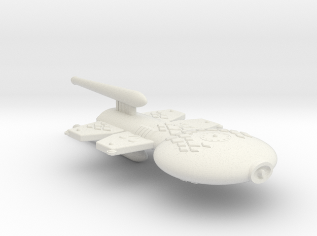 3125 Scale Gorn Double-Wing Destroyer+ (DDW+) SRZ in White Natural Versatile Plastic