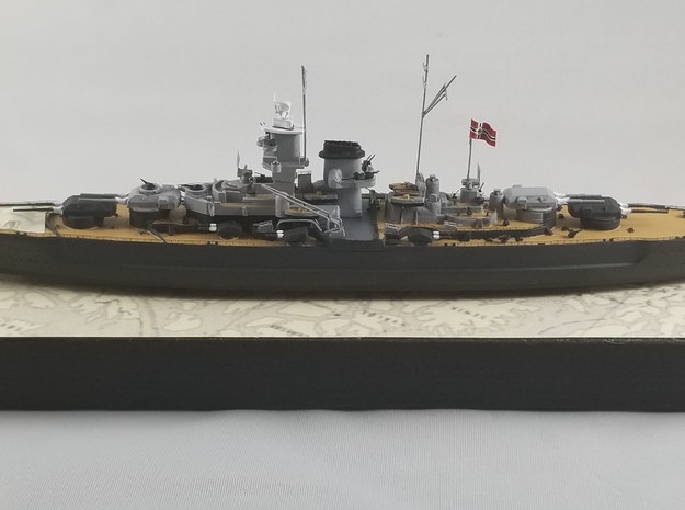 Revell 1/1200 Tirpitz Upgrade Set in Clear Ultra Fine Detail Plastic