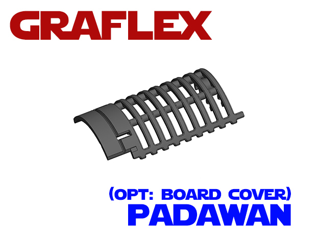 Graflex Padawan - Optional Cover in White Natural Versatile Plastic