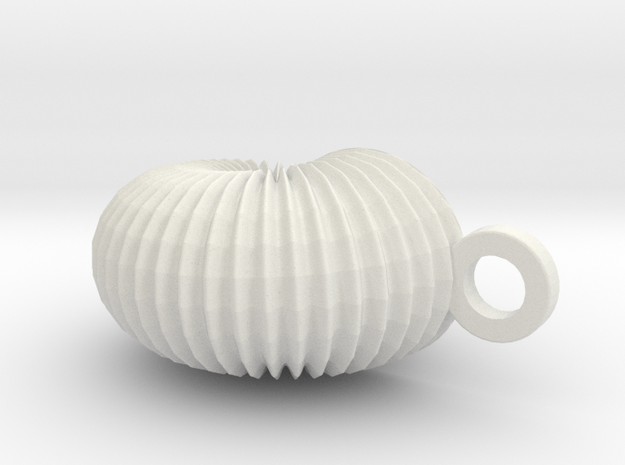 small_shell in White Natural Versatile Plastic