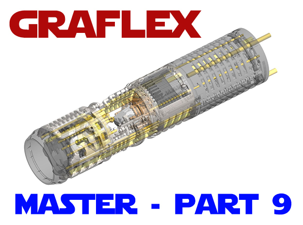 Graflex Master - Part9 - Crystals in Clear Ultra Fine Detail Plastic