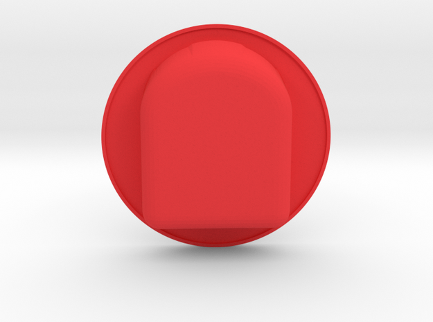 GyroPod - The Omnipod SHIELD (only SIDE A) in Red Processed Versatile Plastic