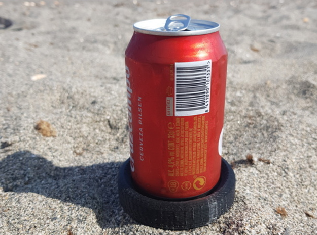 Cans holder for the beach in White Natural Versatile Plastic