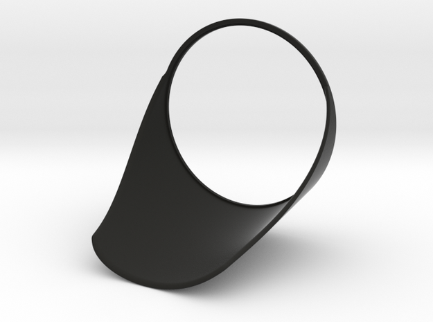 NEODiVR "Stealth" L. Eye Shield (6 of 6) in Black Natural Versatile Plastic