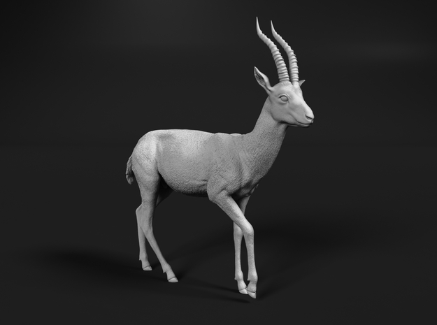 Thomson's Gazelle 1:16 Walking Male in White Natural Versatile Plastic