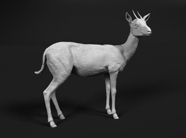 Thomson's Gazelle 1:48 Standing Female in Tan Fine Detail Plastic
