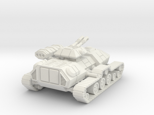 1/72 Rebel T3-B Heavy Attack Tank in White Natural Versatile Plastic