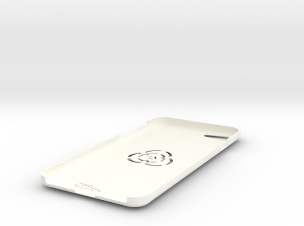 iPhone7 Case -Mandala 1 in White Processed Versatile Plastic