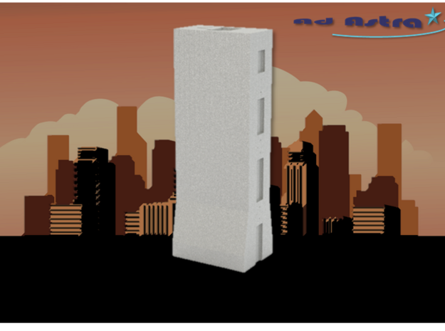 Solow Building - New York (1:4000) in White Natural Versatile Plastic