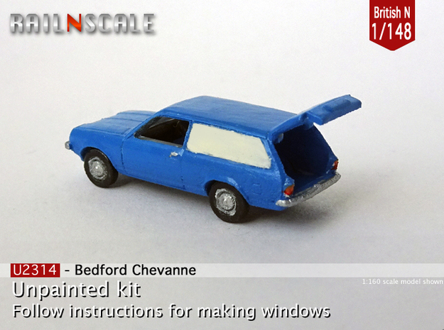 Bedford Chevanne (British N 1:148) in Tan Fine Detail Plastic