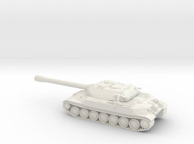 JS-7 Heavy Tank (Russia) in White Natural Versatile Plastic