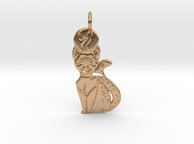 Ra - The Great Cat in Polished Bronze