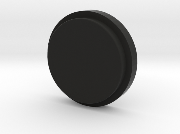 Billet Box Rev4 Fire Button concavo  v.1 in Black Premium Versatile Plastic