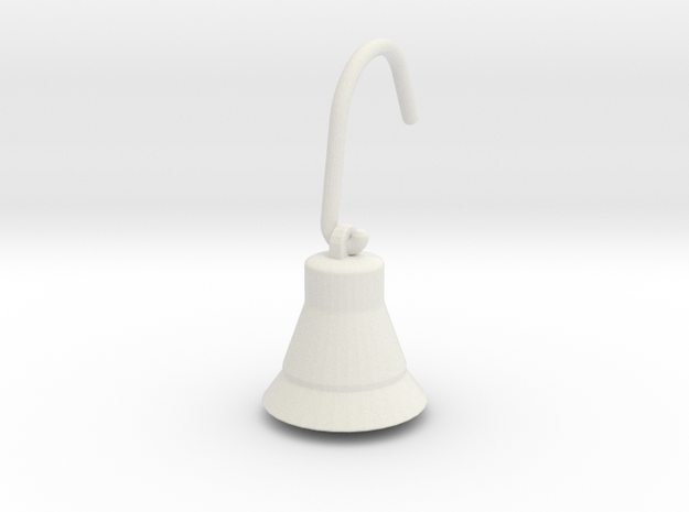 1/6 DKM UBoot VIIC Bell in White Natural Versatile Plastic