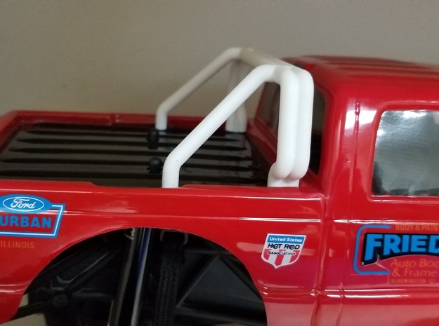 Realistic F250 Roll Bar-No lights in White Natural Versatile Plastic
