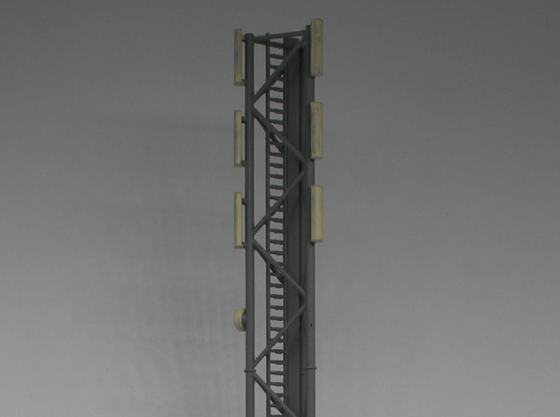N Scale GSM Tower 208mm in Tan Fine Detail Plastic