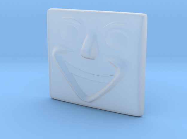 Laughing Face in Smoothest Fine Detail Plastic