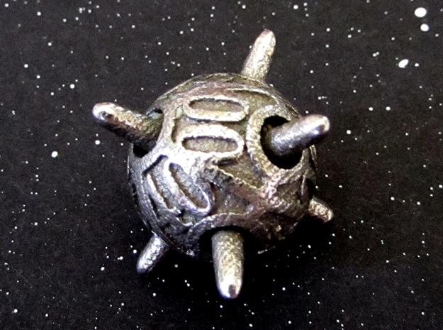 Sputnik d10 Decader in Polished Bronzed Silver Steel