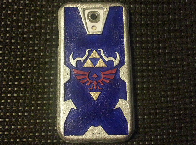 Zelda Case for Galaxy S4 (speaker to front) in White Processed Versatile Plastic