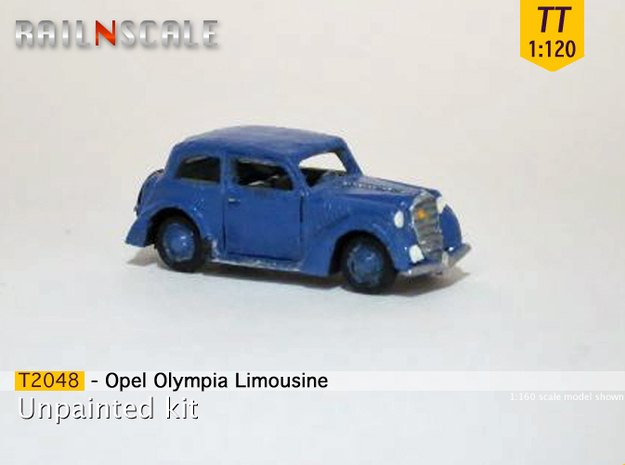 Opel Olympia Limousine (TT 1:120) in Tan Fine Detail Plastic