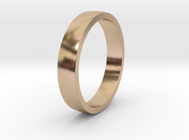 Simple Ring in 14k Rose Gold: 8.5 / 58