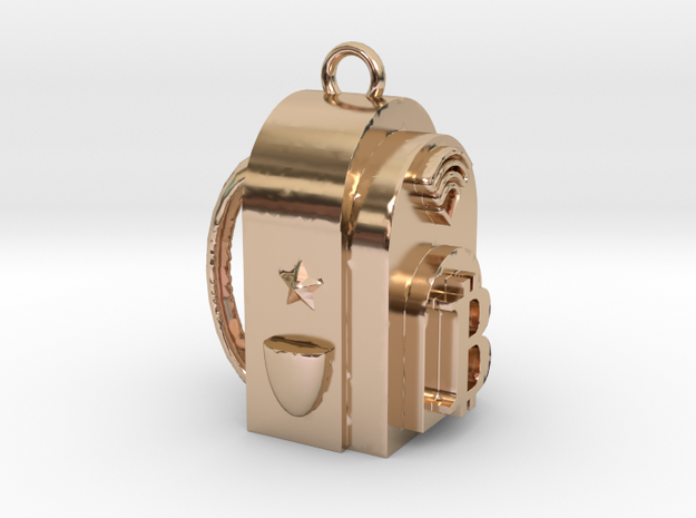 Billion Dollar Bag Vibe Medium in 14k Rose Gold Plated Brass: Medium