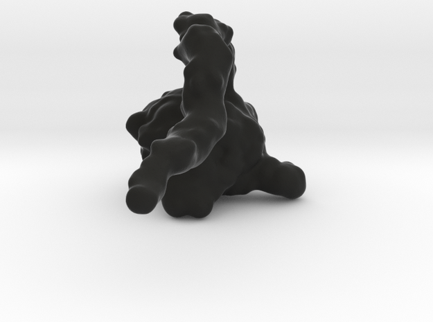 mini Smoke Monster solid in Black Natural Versatile Plastic: Medium