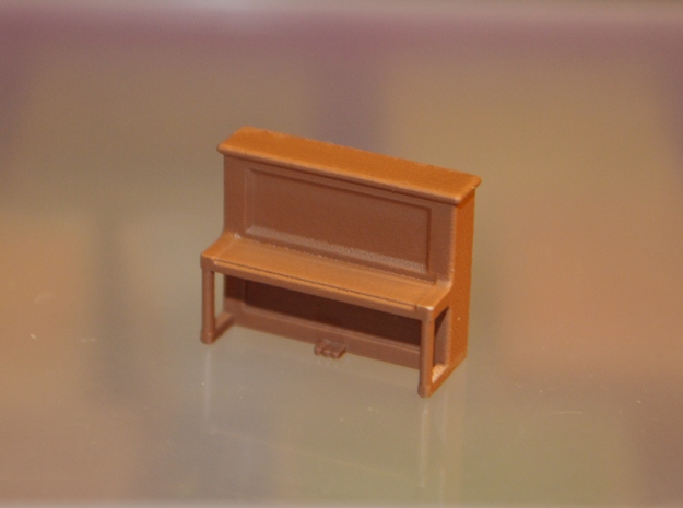 HO-Scale Pamie's Piano in Tan Fine Detail Plastic