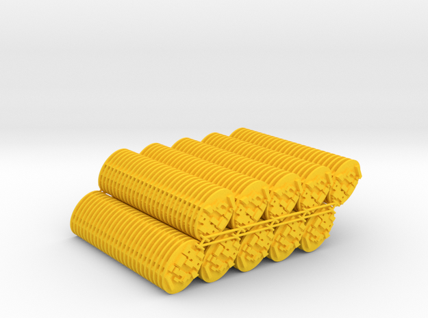 250X EckartSleutelhanger in Yellow Processed Versatile Plastic