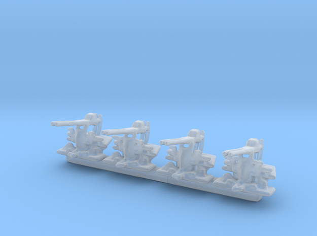 300 Scale Lindberg U.S.S. DeLong 40mm Set of 4 in Smooth Fine Detail Plastic
