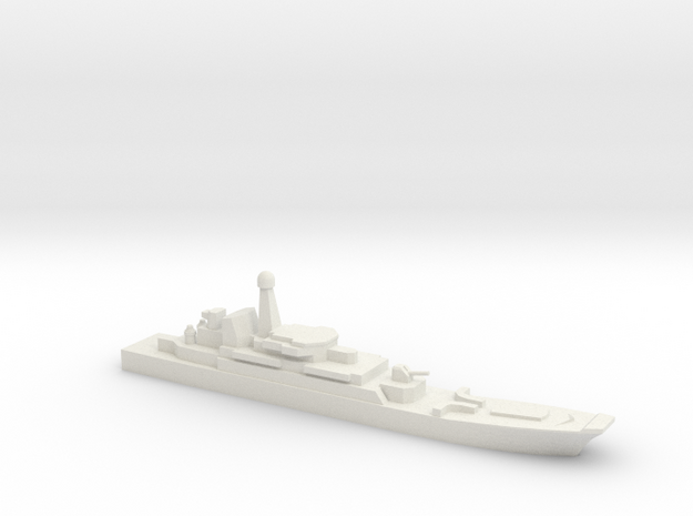  Ropucha II-class landing ship, 1/1250 in White Natural Versatile Plastic