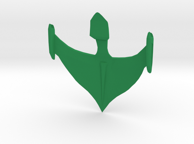 Romulan - Raptor in Green Processed Versatile Plastic