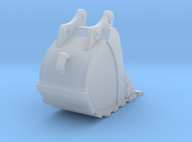 1:50 Trench Bucket +Spade teeth for 20T excavators in Smooth Fine Detail Plastic