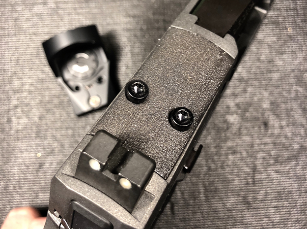 The Void Optic Plate for SIG Romeo P320 RX  in Black PA12